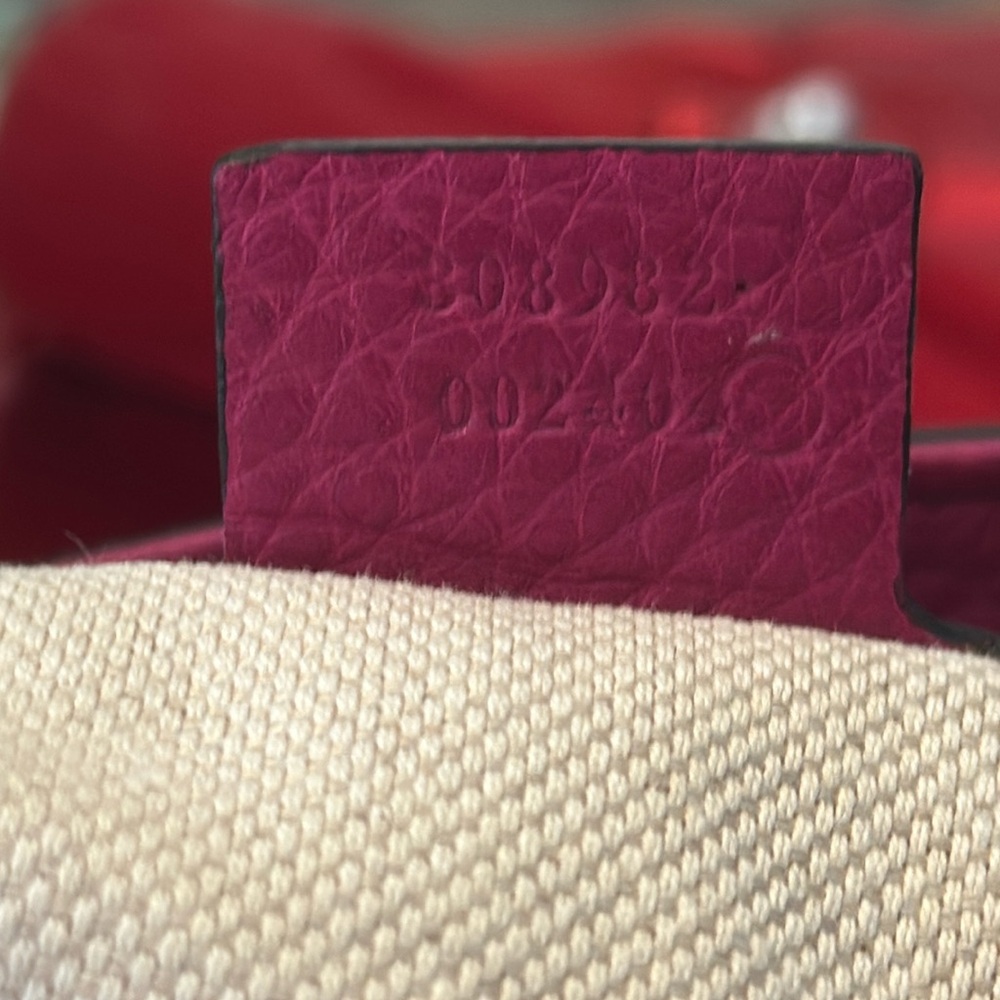Gucci Chain Shoulder Soho Pink Bag - Picture 12 of 16